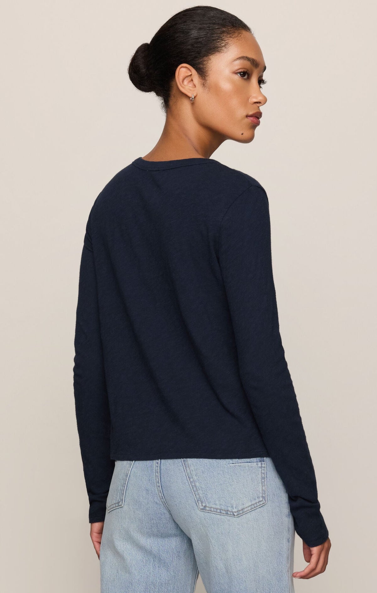 Junie L/S Tee in Eclipse