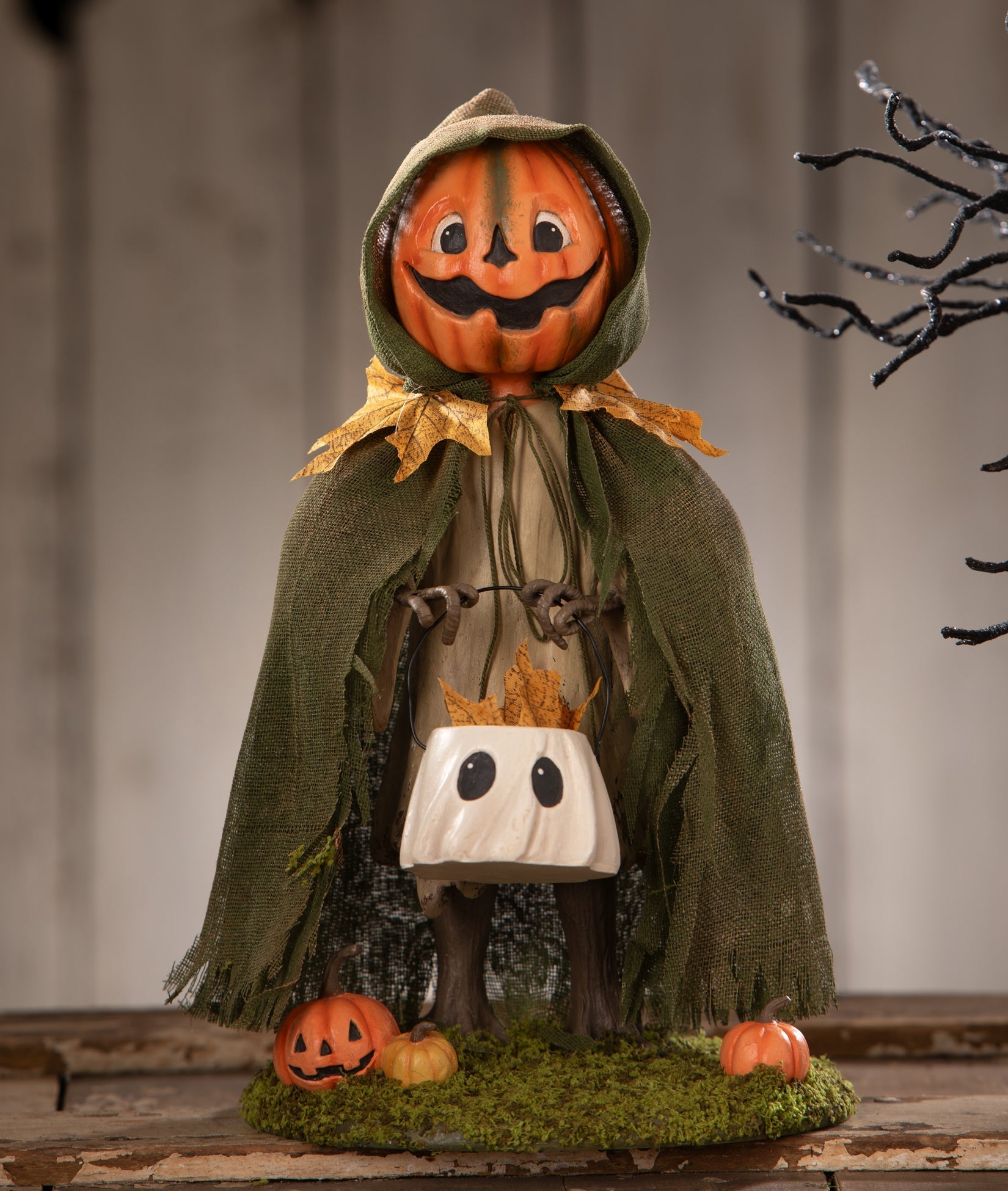 Jolly Jack Pumpkin | Halloween Decor | Bethany Lowe by Quirks! at Shirley Shoppe