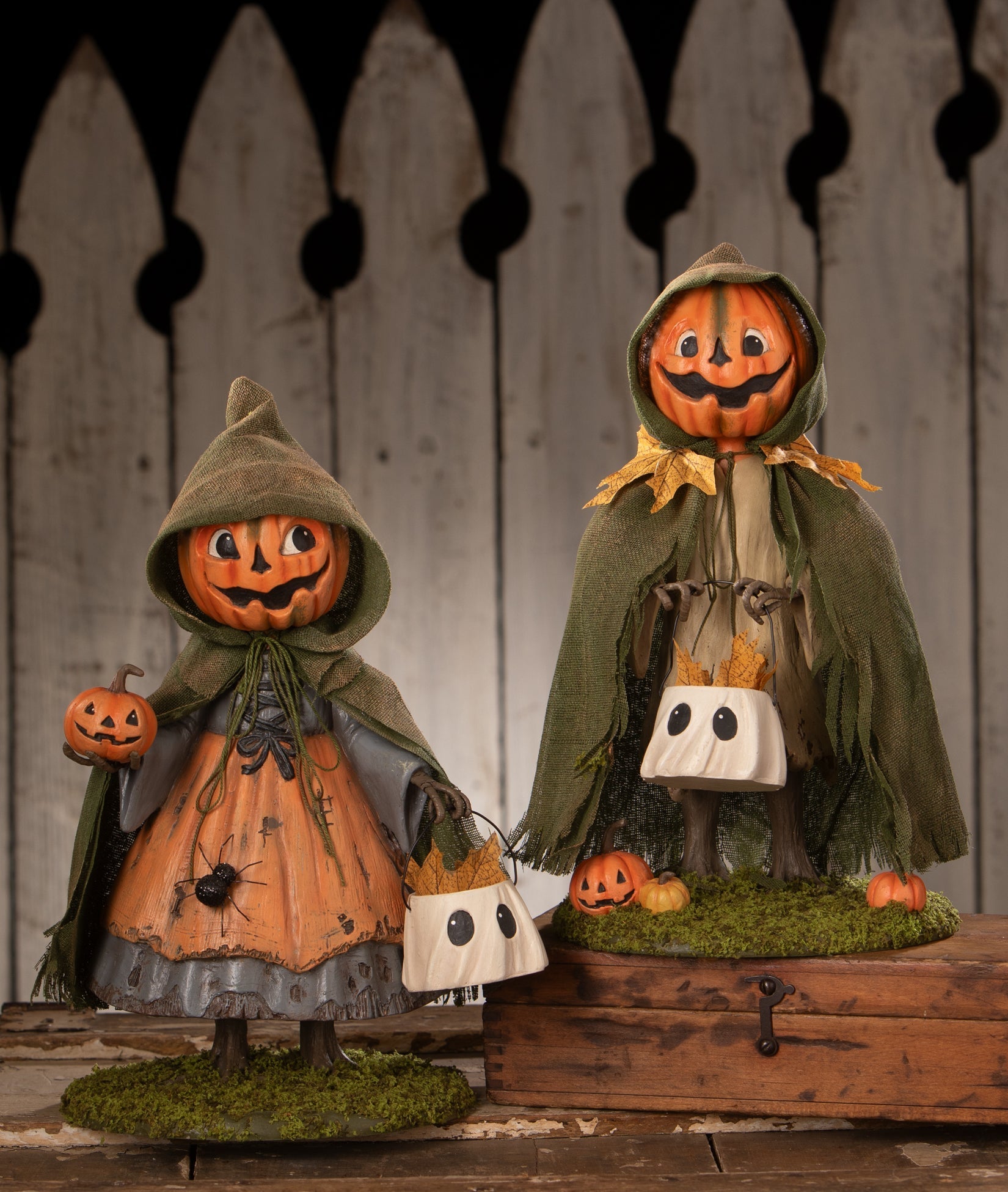 Jolly Jack Pumpkin | Halloween Decor | Bethany Lowe by Quirks! at Shirley Shoppe