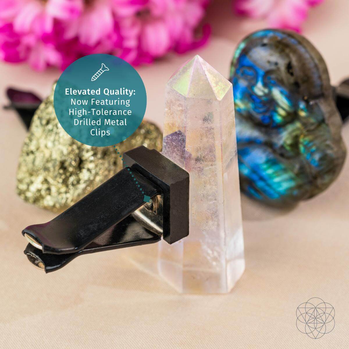 Joyous Traveler - Floating Crystal Car Kit by Conscious Items at Shirley Shoppe