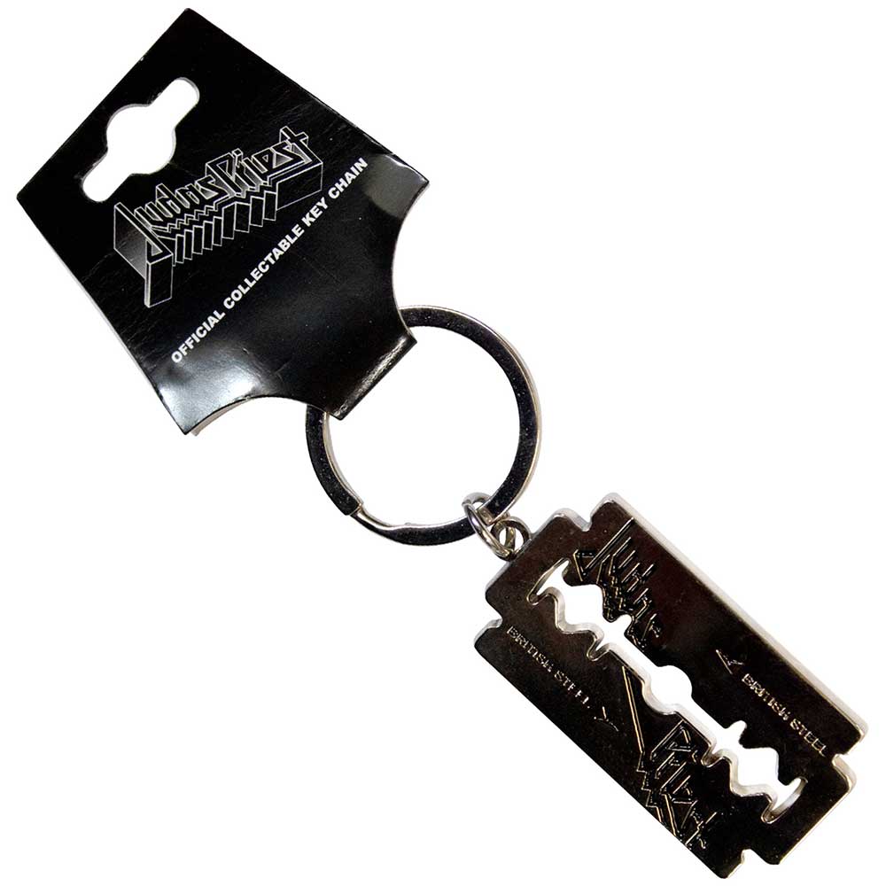 Judas Priest British Steel Razor Blade [Keychain]