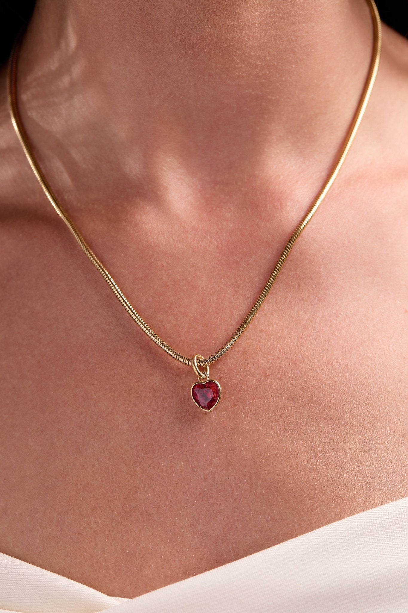 July 'Love' Heart Birthstone Charm by ALEX AND ANI at Shirley Shoppe