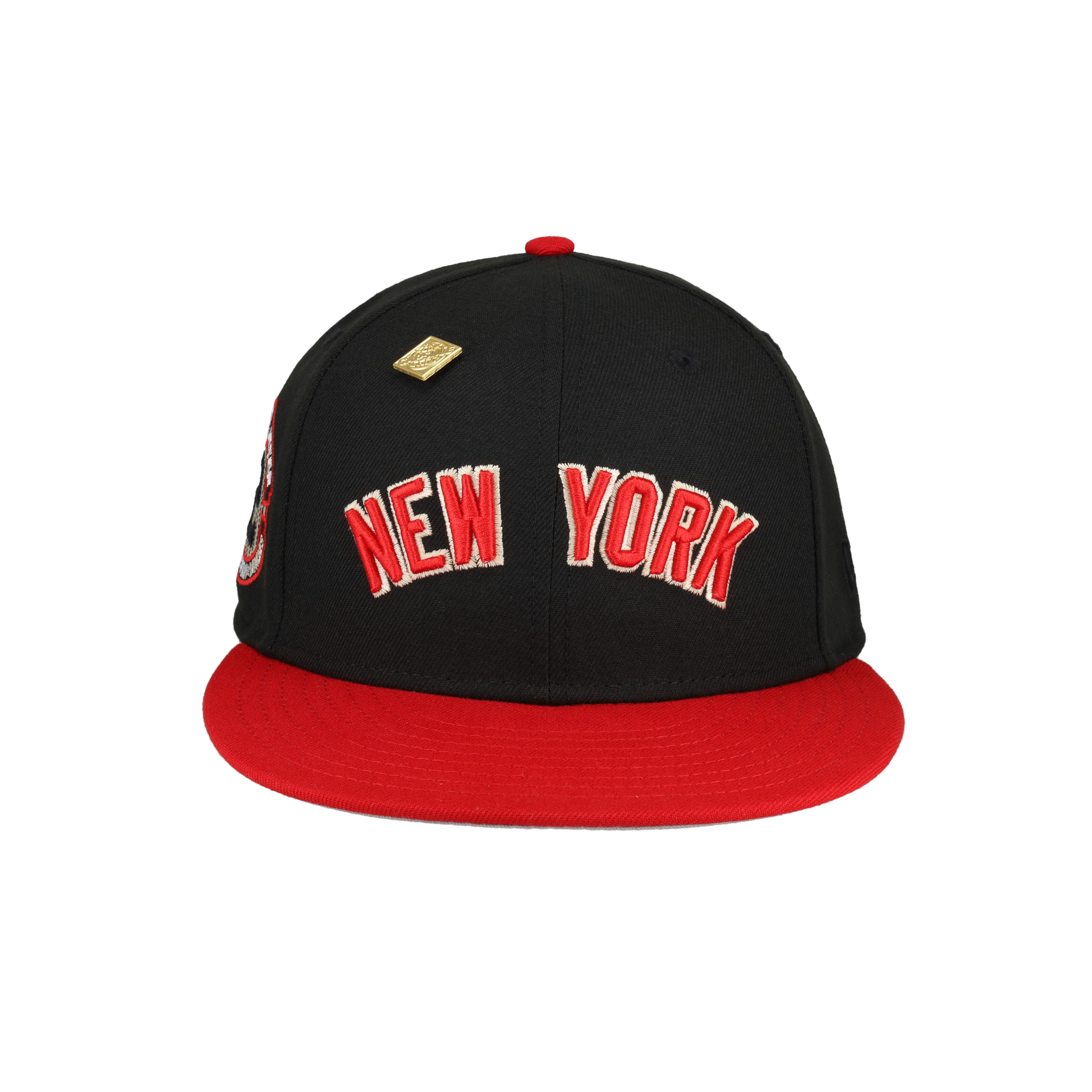 New York Yankees Derek Jeter Patch Script Logo 59fifty Fitted Hat