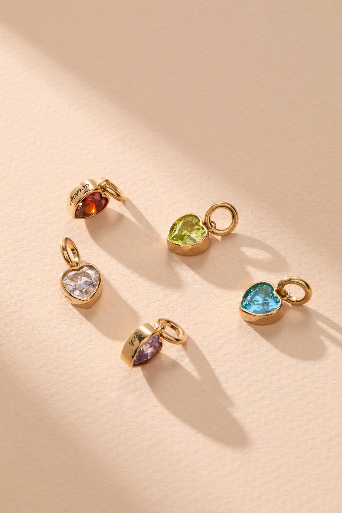 June 'Luck' Heart Birthstone Charm by ALEX AND ANI at Shirley Shoppe