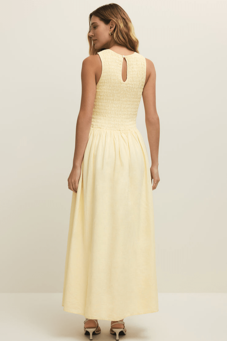 Juniper Linen Maxi Dress by z supply at Shirley Shoppe