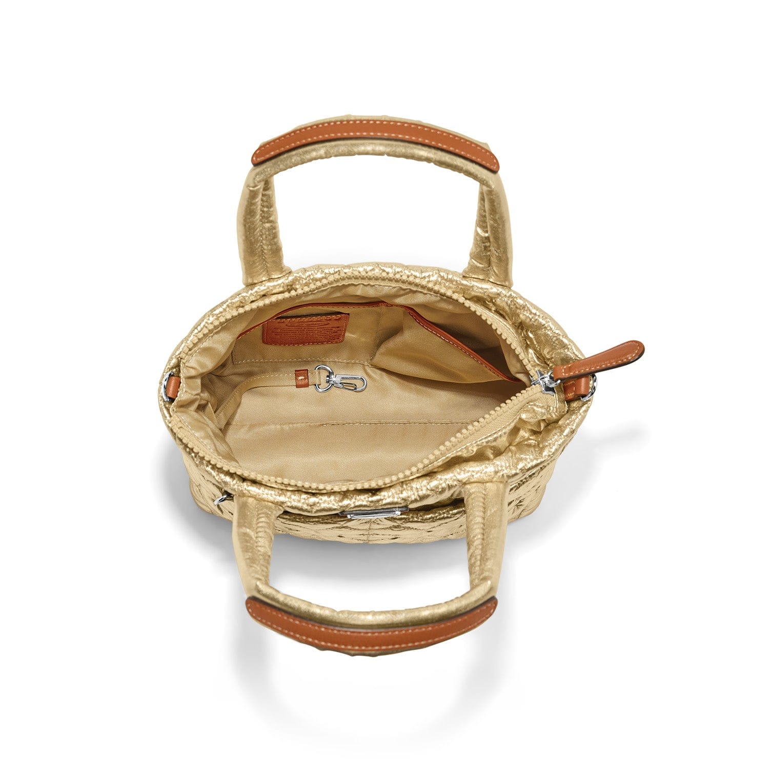 Kamille Metallic Cross Body Bag