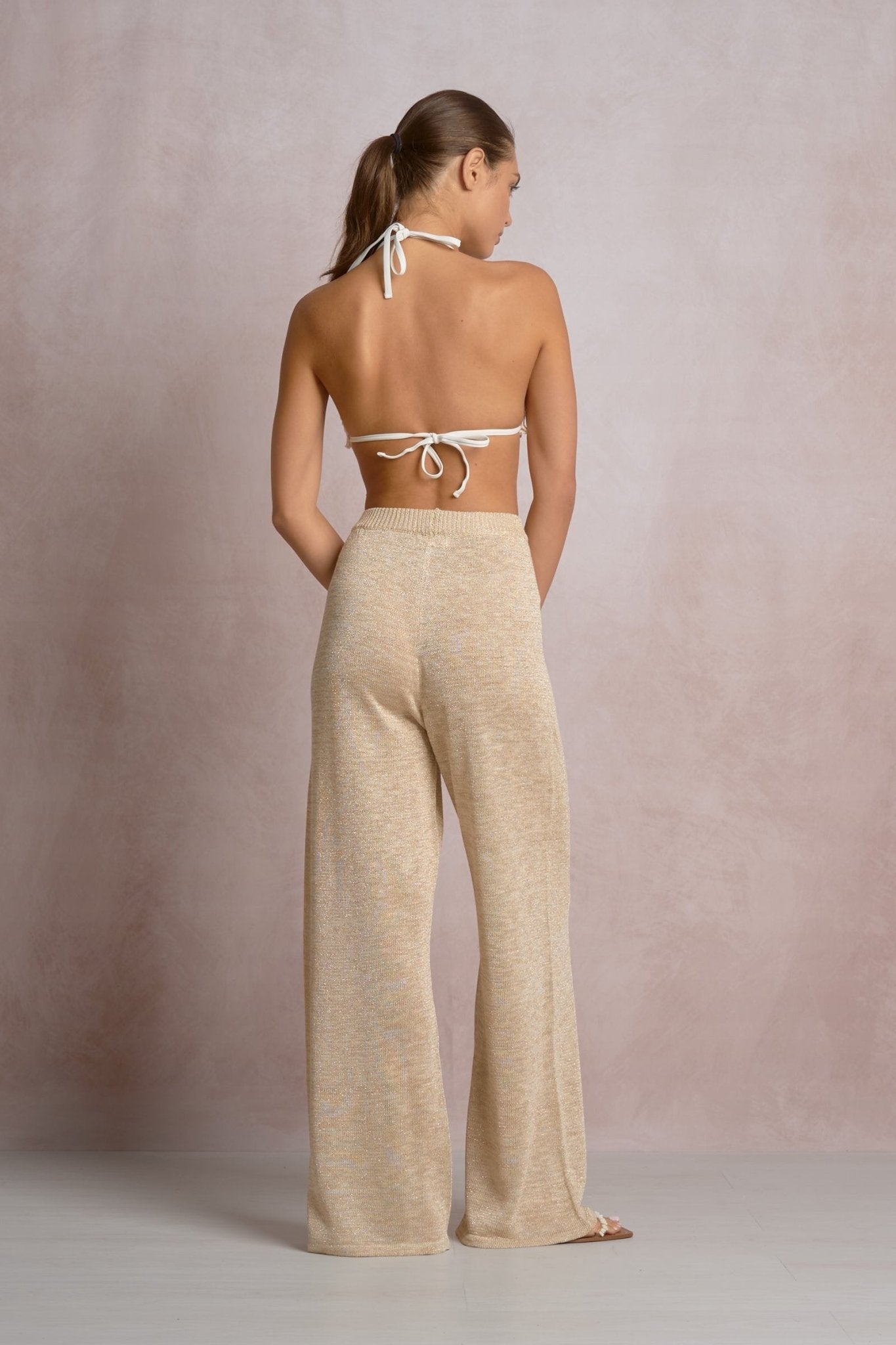 Kaui Pant Beige by Shop Elan at Shirley Shoppe