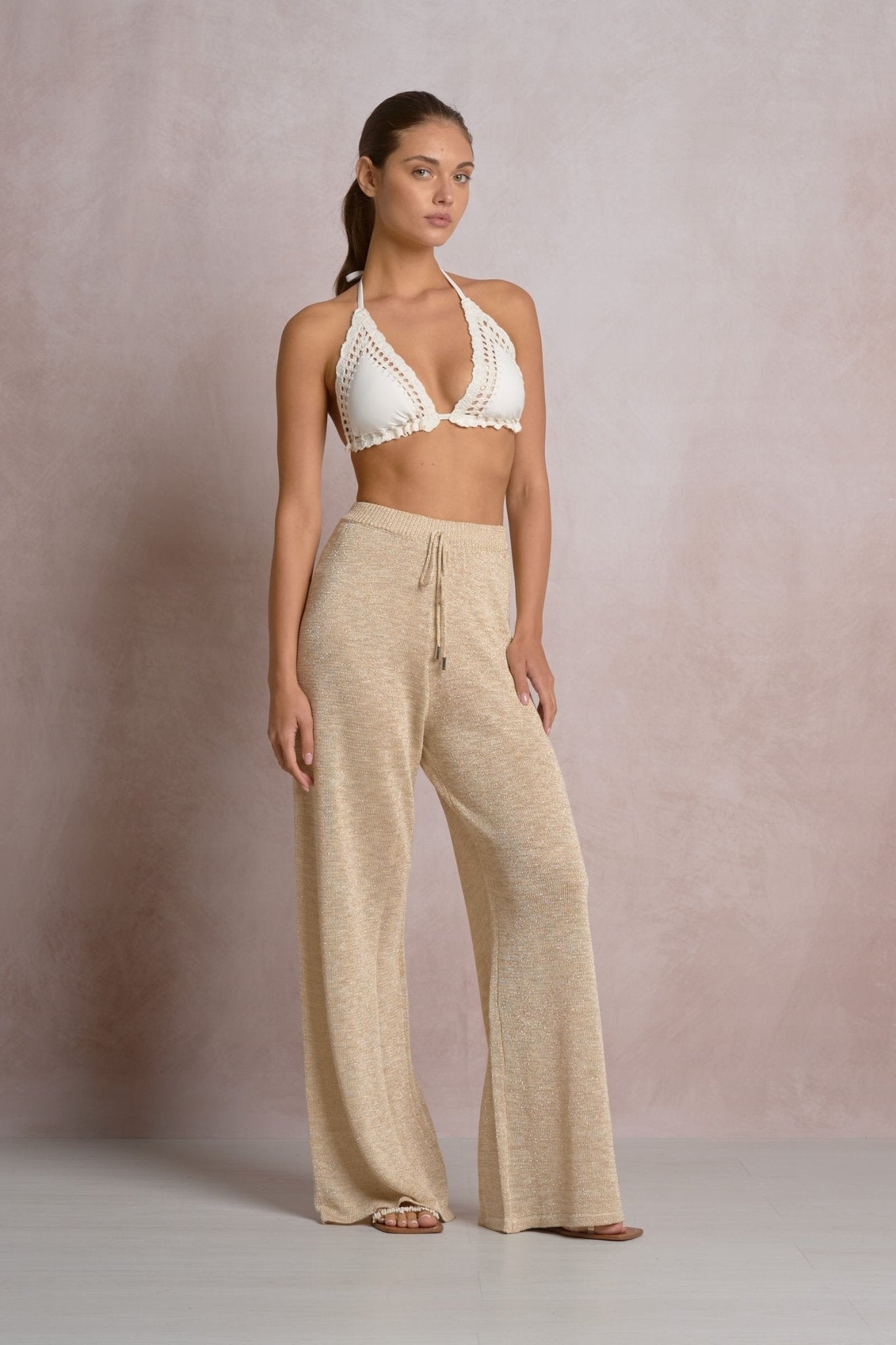 Kaui Pant Beige by Shop Elan at Shirley Shoppe