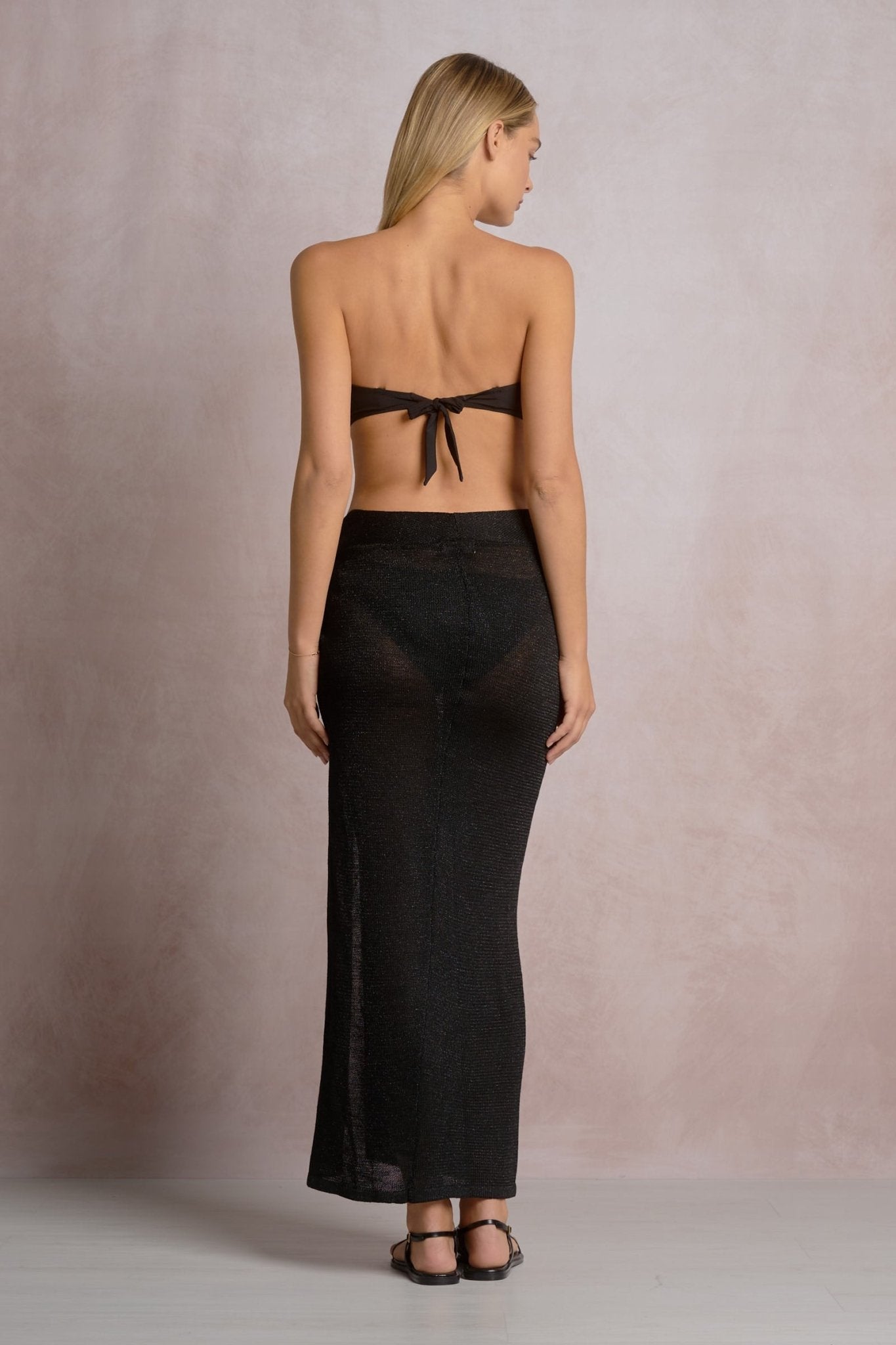 Kera Wrap Skirt Black by Shop Elan at Shirley Shoppe