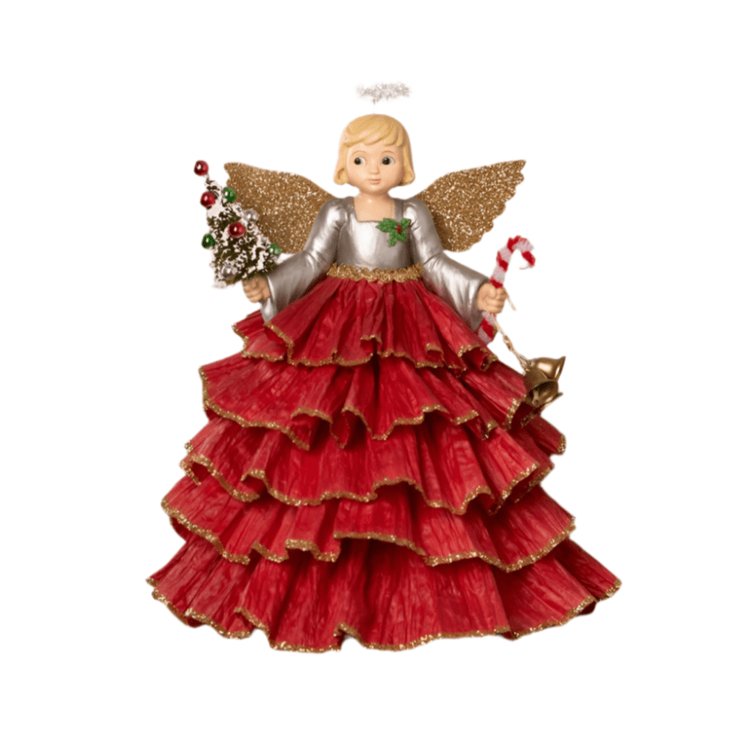 Kitschmas Angel Tree Topper by Bethany Lowe Designs by Quirks! at Shirley Shoppe