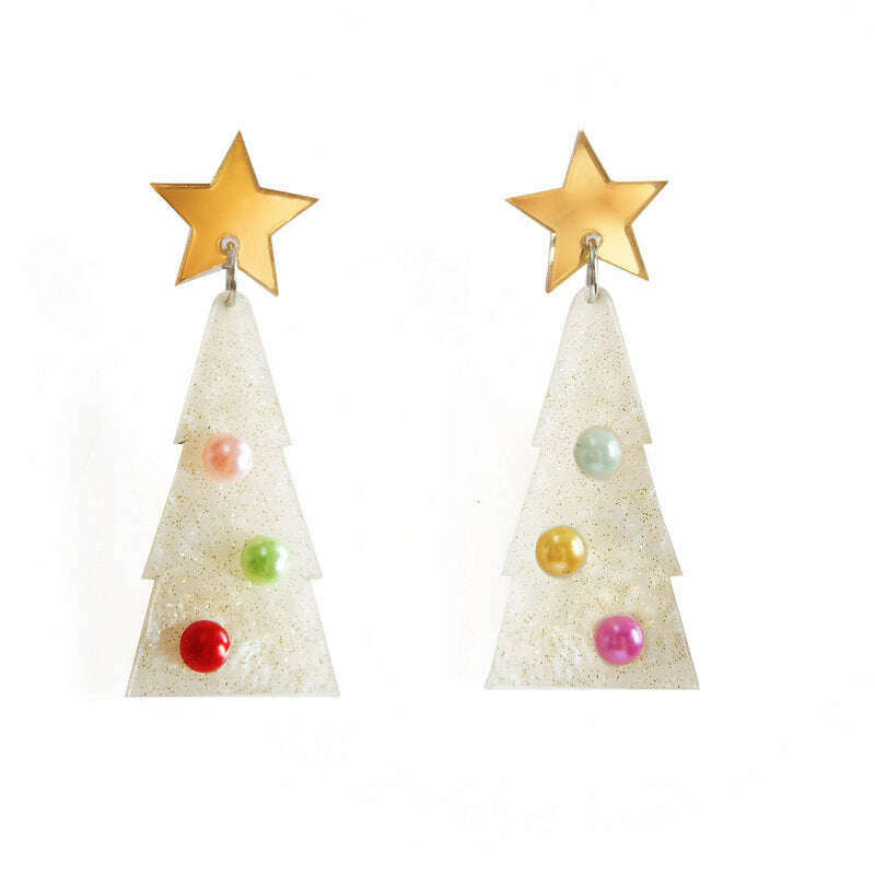 Christmas Bulbs Earrings by Laliblue
