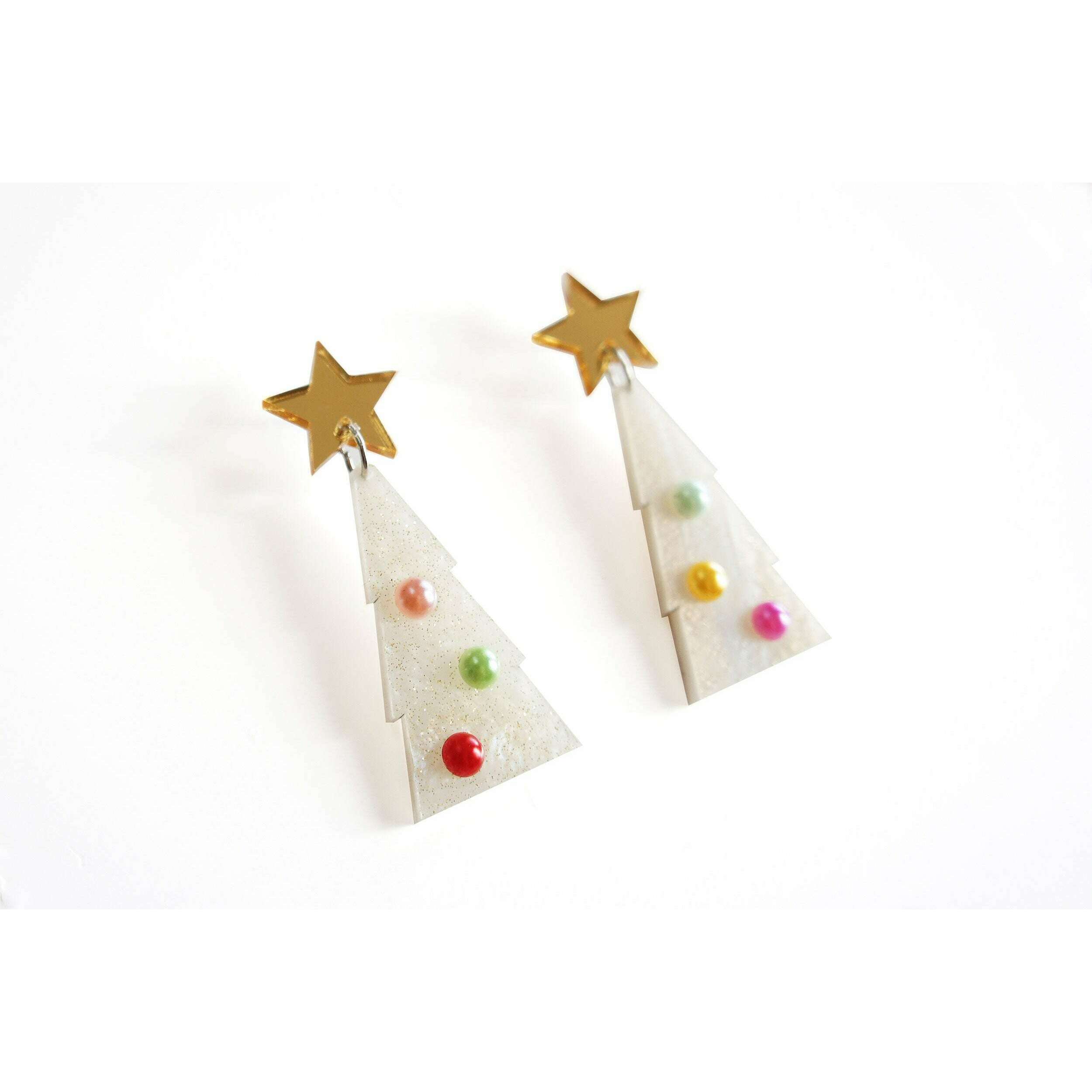 Christmas Bulbs Earrings by Laliblue
