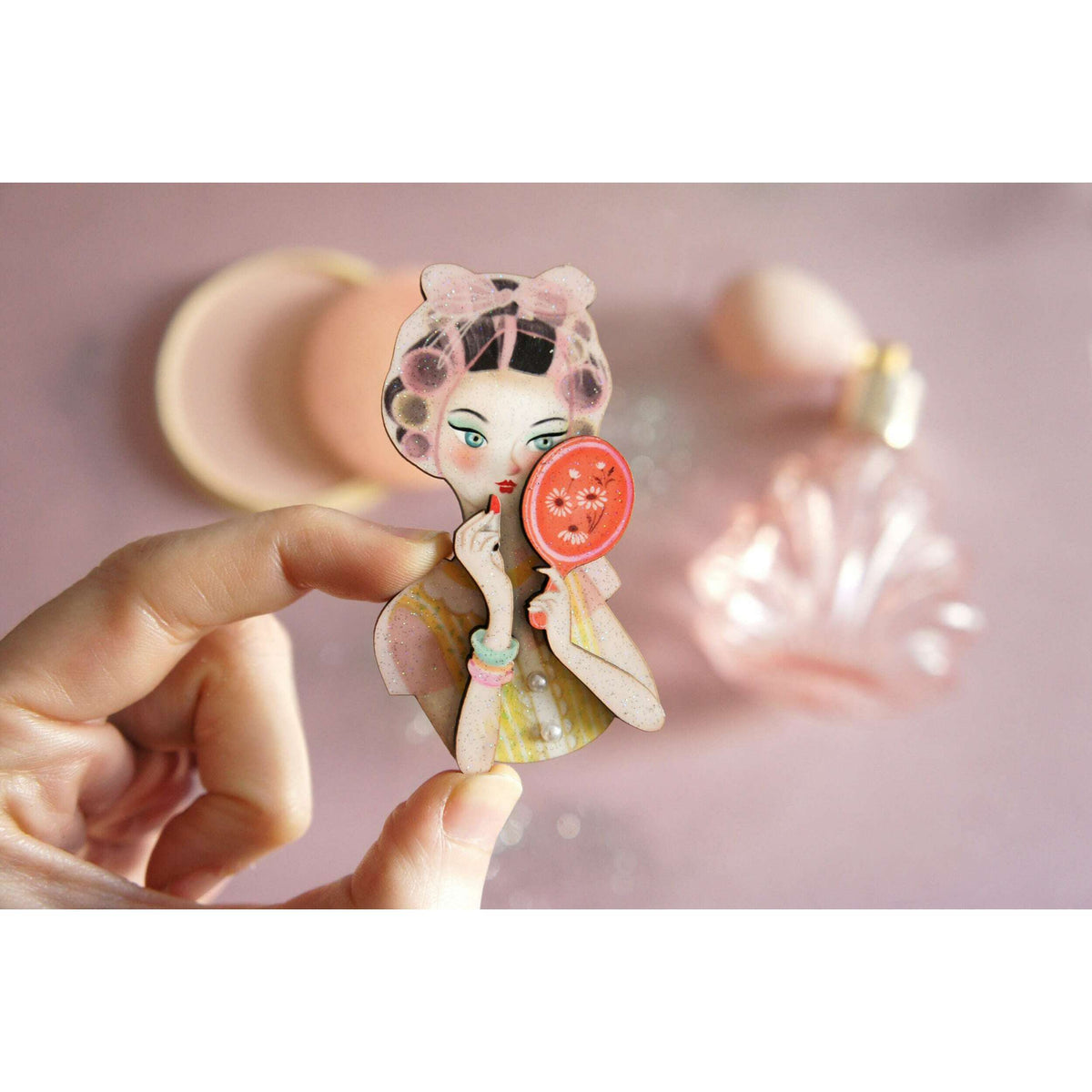 Vanity Lady Brooch by Laliblue | PRE-ORDER SHIPS IN 2-3 WEEKS