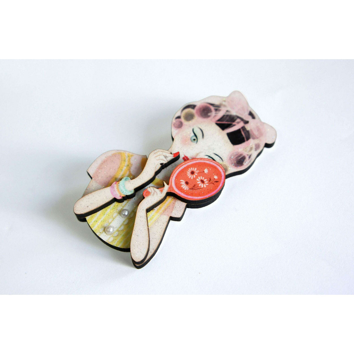 Vanity Lady Brooch by Laliblue | PRE-ORDER SHIPS IN 2-3 WEEKS