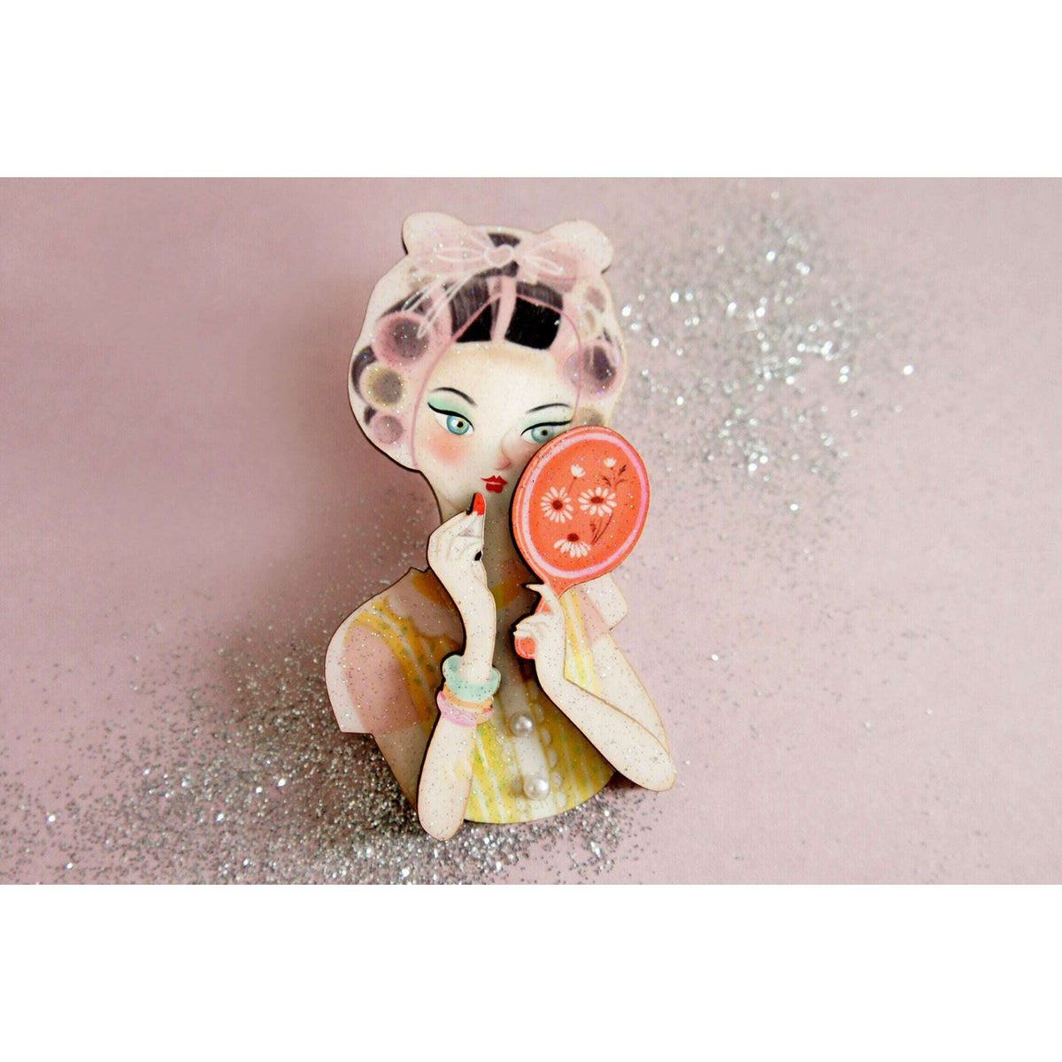 Vanity Lady Brooch by Laliblue | PRE-ORDER SHIPS IN 2-3 WEEKS