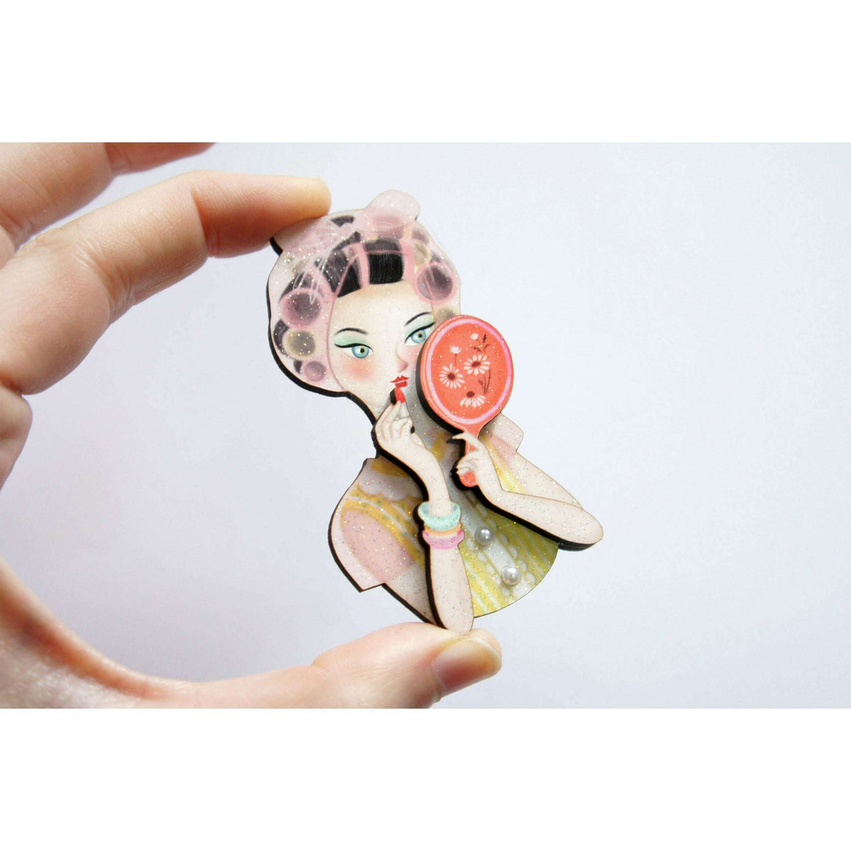 Vanity Lady Brooch by Laliblue | PRE-ORDER SHIPS IN 2-3 WEEKS
