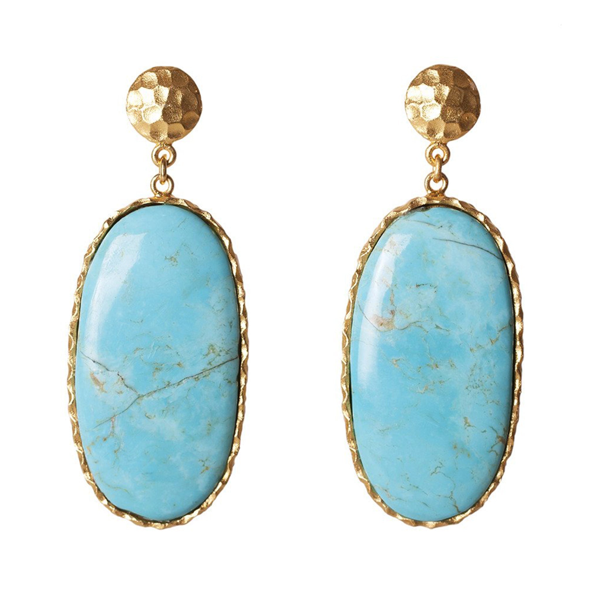Large Drop Earrings by Christina Greene at Shirley Shoppe