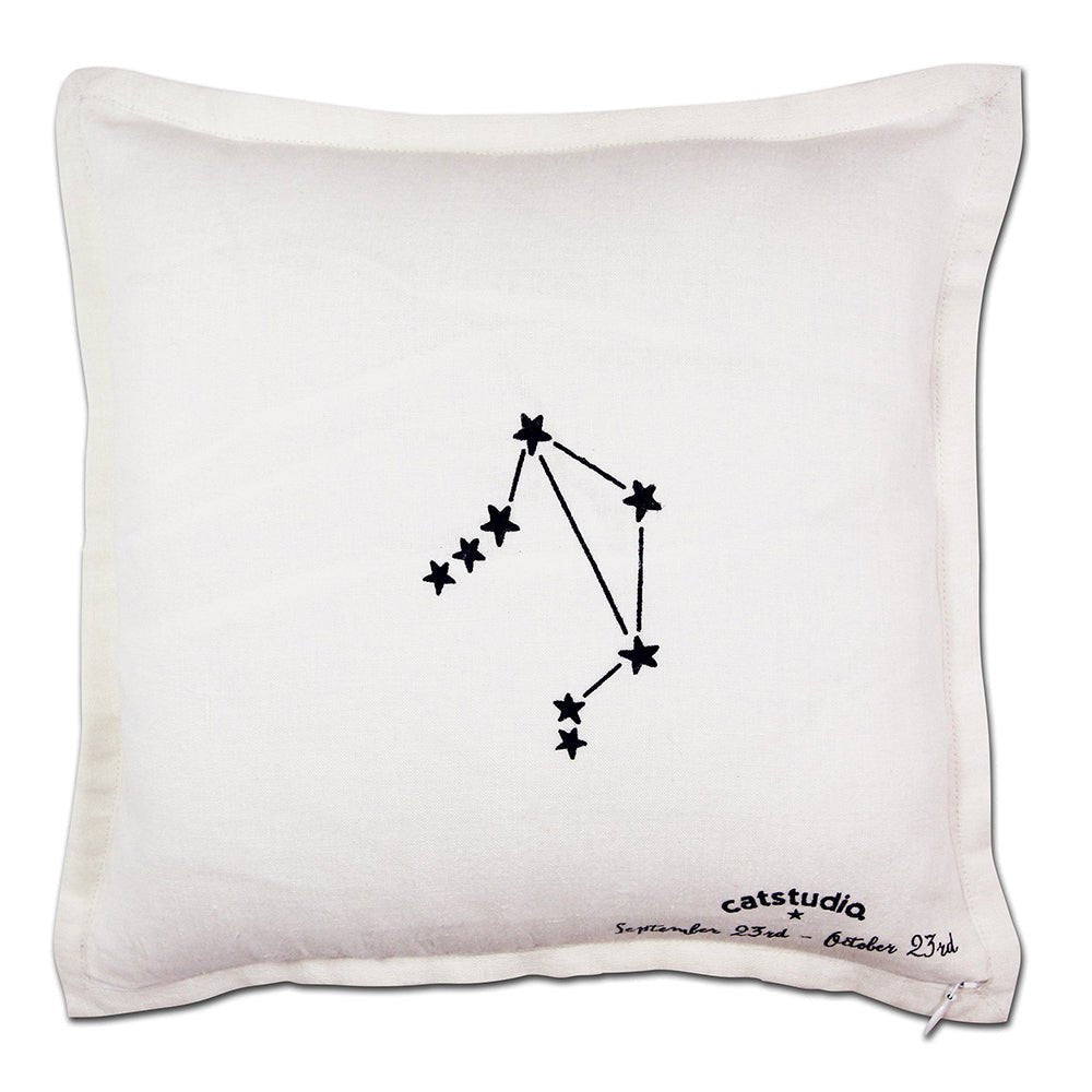 Libra Astrology Hand - Embroidered Pillow by Cat Studio by Quirks! at Shirley Shoppe