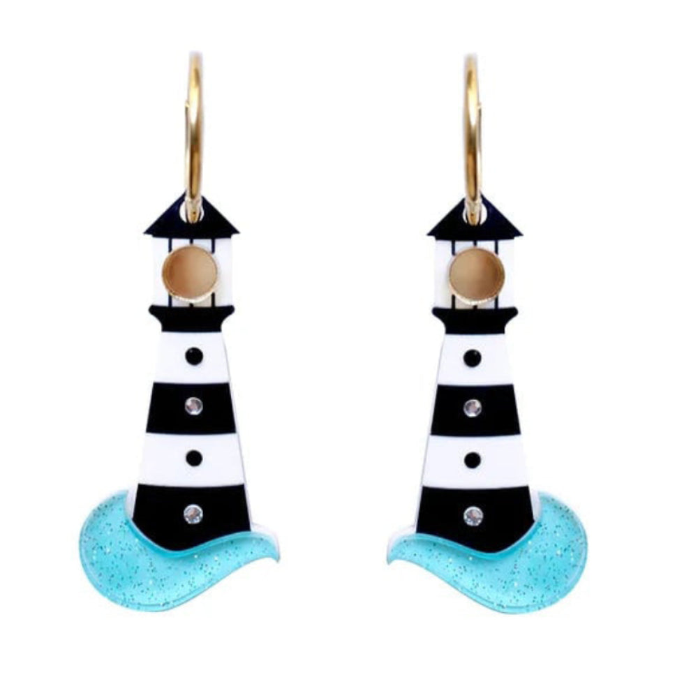 Lighthouse Earrings by Laliblue