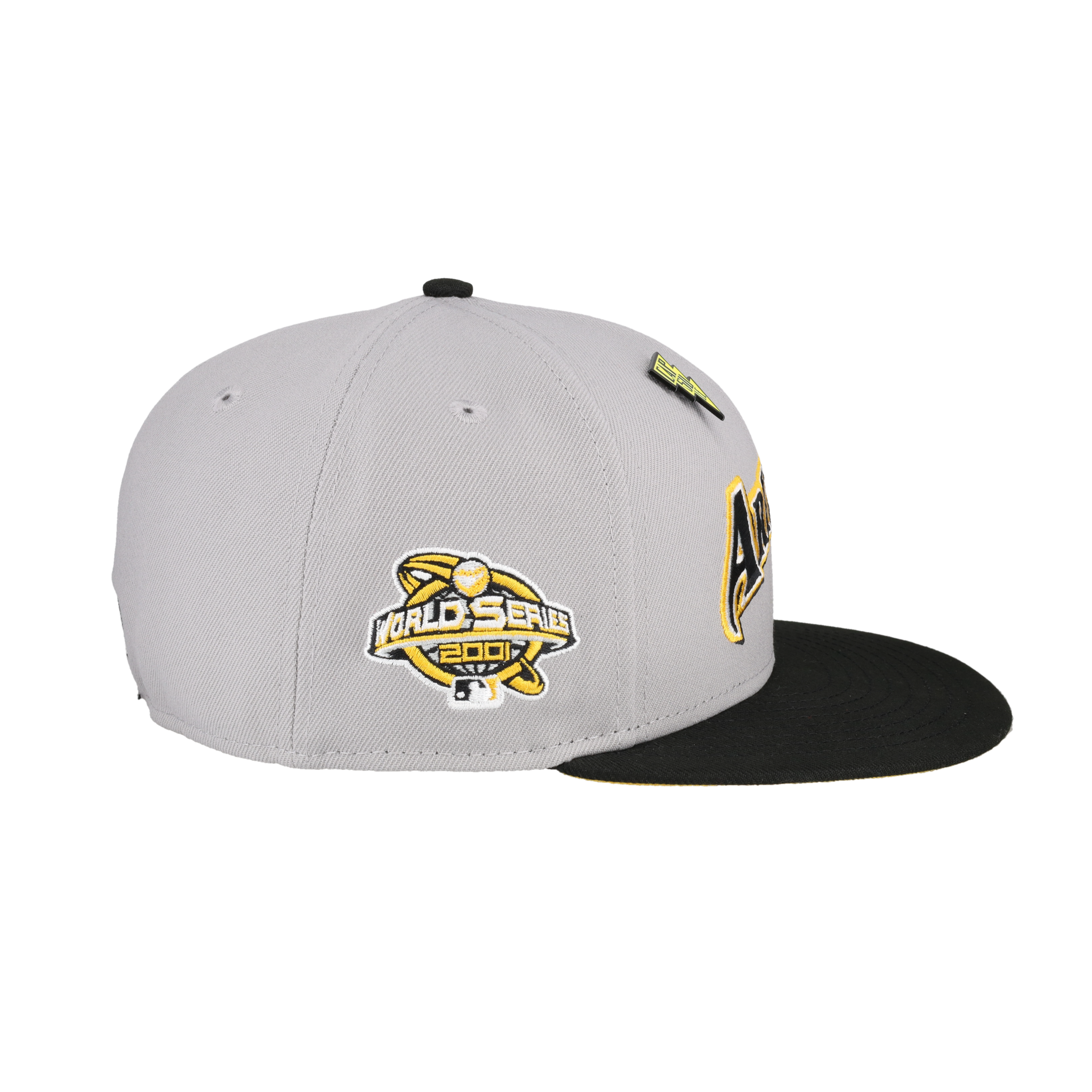 Arizona Diamondbacks Lightning Collection 2001 World Series Fitted Hat