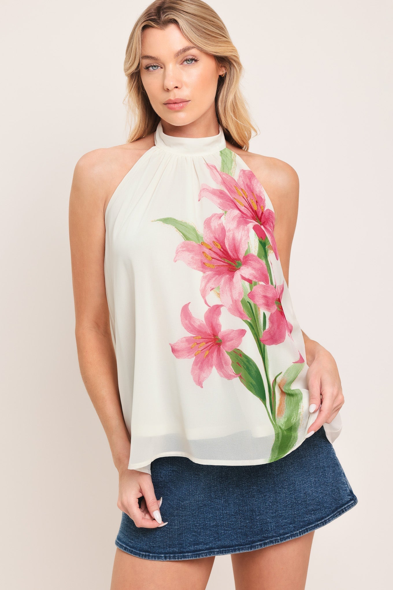 LILY DREAM WOVEN TOP by Flying Tomato at Shirley Shoppe