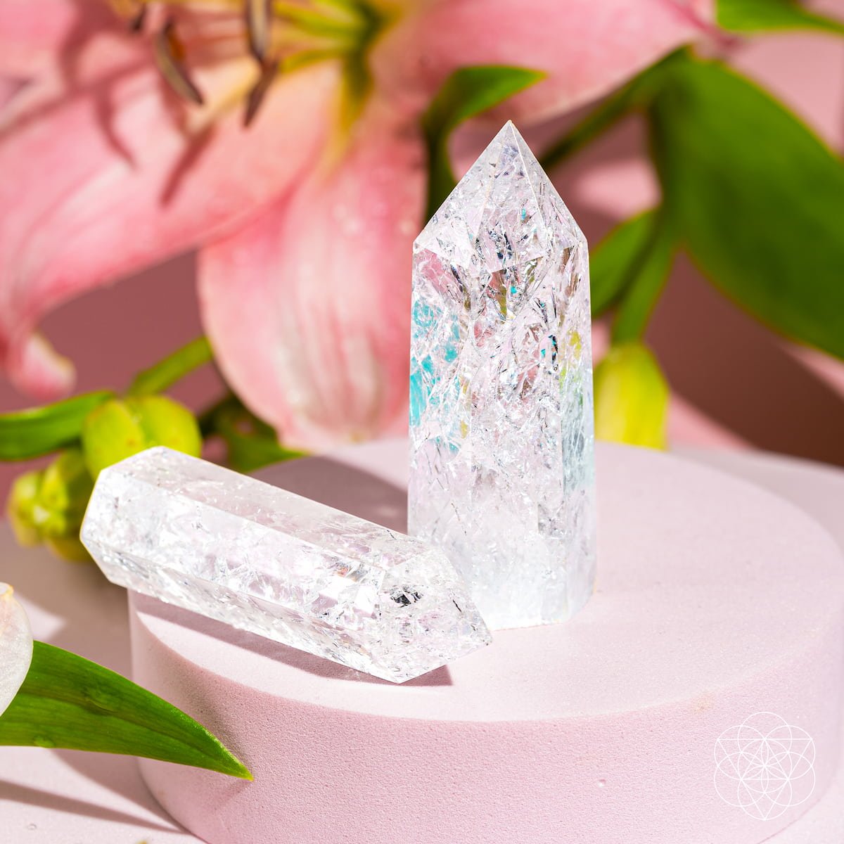 Limitless Manifestation - Ice Quartz Point by Conscious Items at Shirley Shoppe