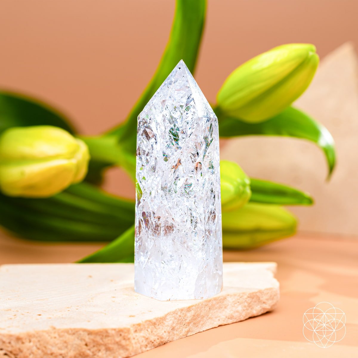 Limitless Manifestation - Ice Quartz Point by Conscious Items at Shirley Shoppe