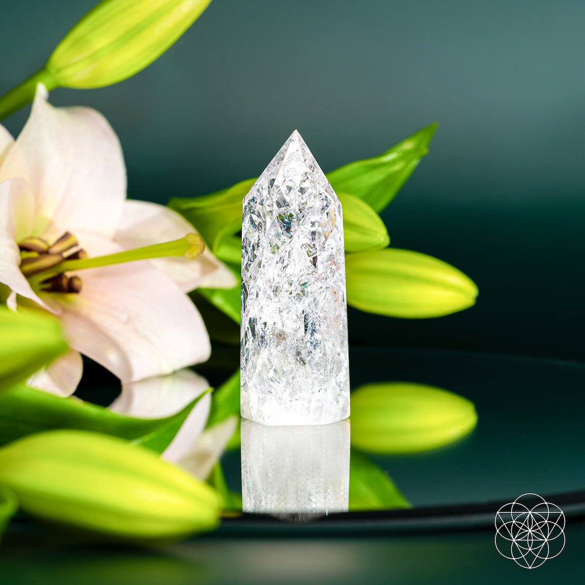 Limitless Manifestation - Ice Quartz Point by Conscious Items at Shirley Shoppe
