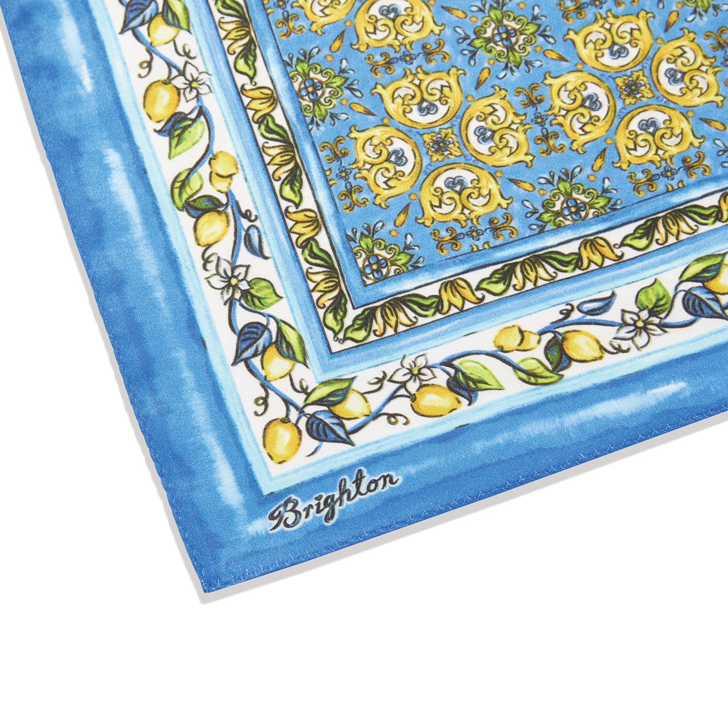 Limone Print Scarf