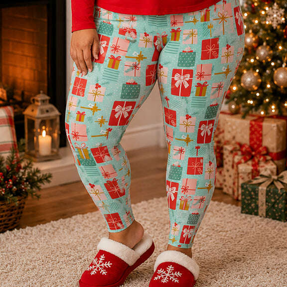 All Wrapped Up Buttery Soft Leggings by Lipstick & Chrome TC2