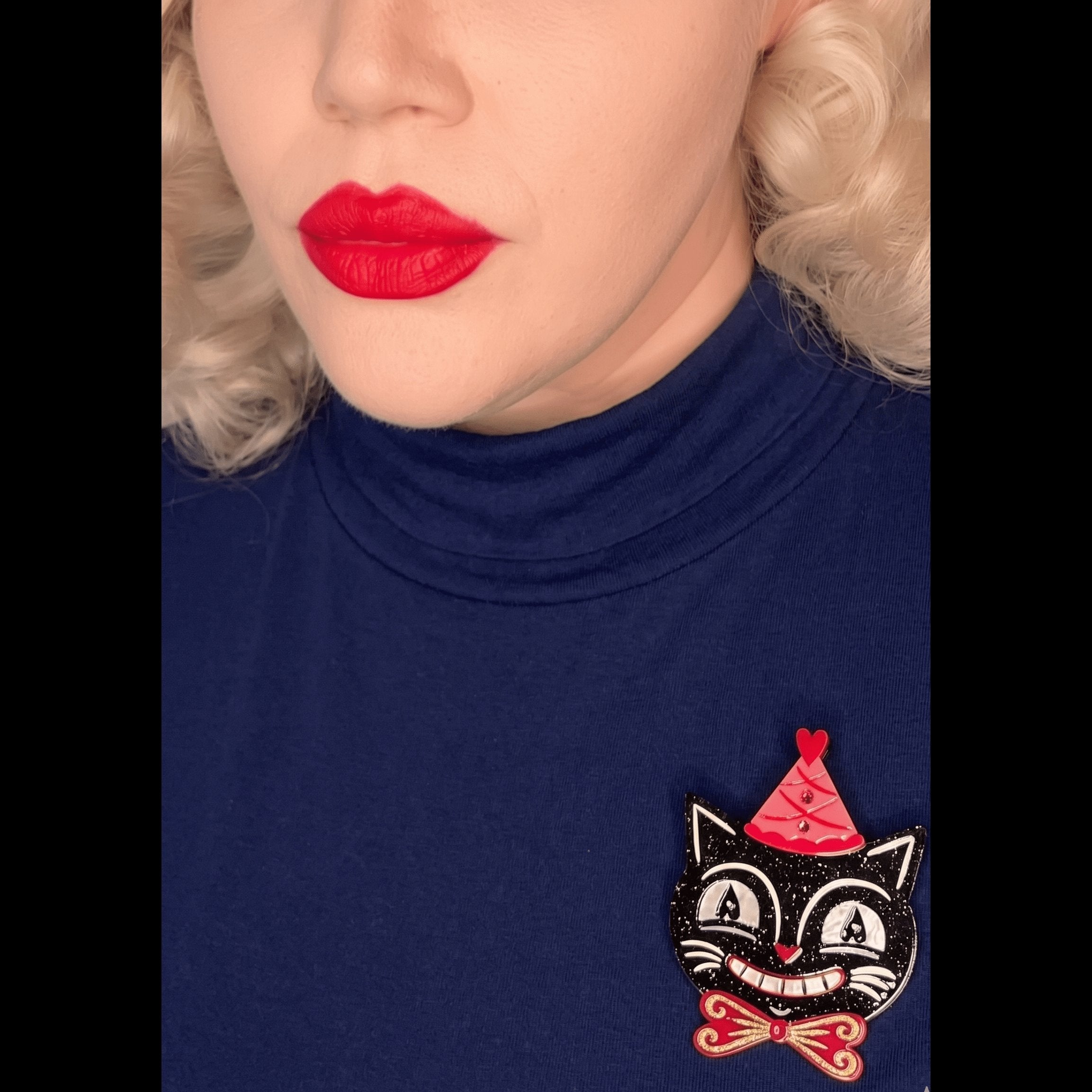 Sweetheart Jack Brooch by Johanna Parker x Lipstick & Chrome