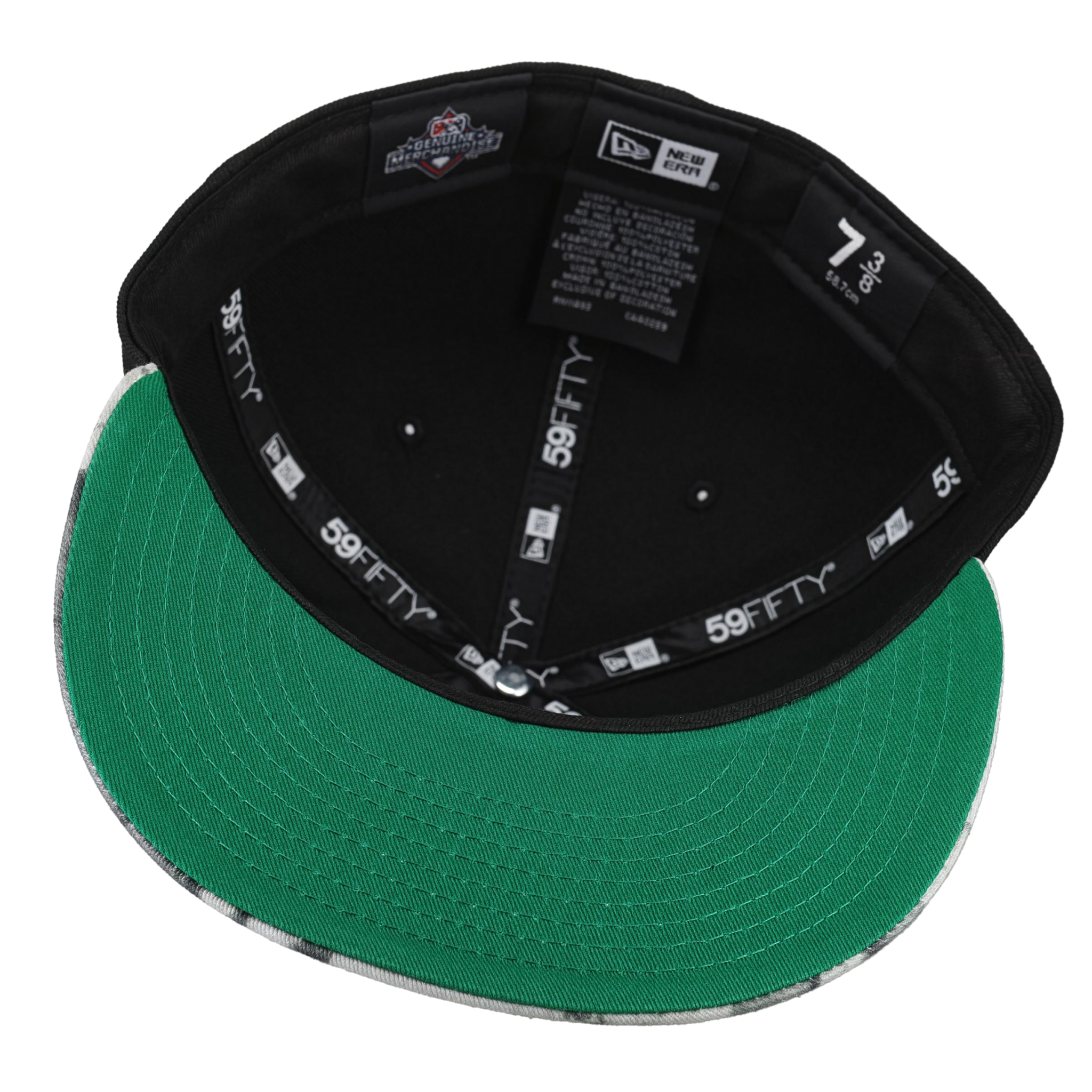 Buffalo Bisons Liquid Metal Swinging Bison Patch 59Fifty Fitted Hat