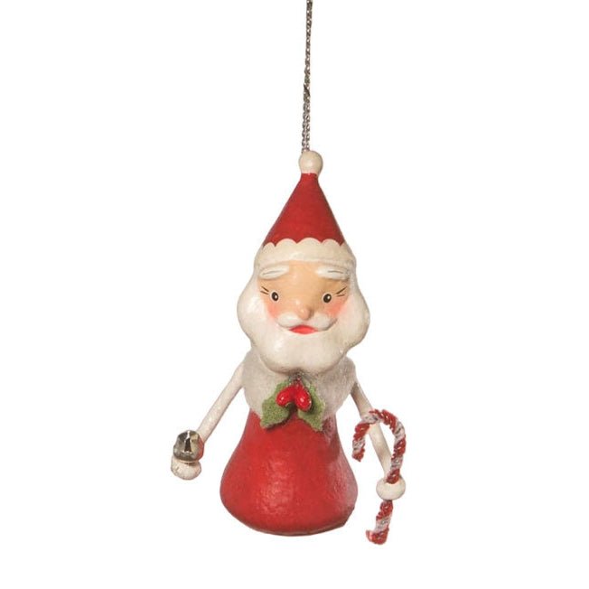 Little Santa Ornament by Bethany Lowe Designs by Quirks! at Shirley Shoppe