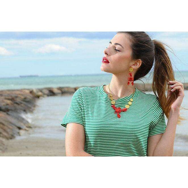 Lobster Necklace by Laliblue