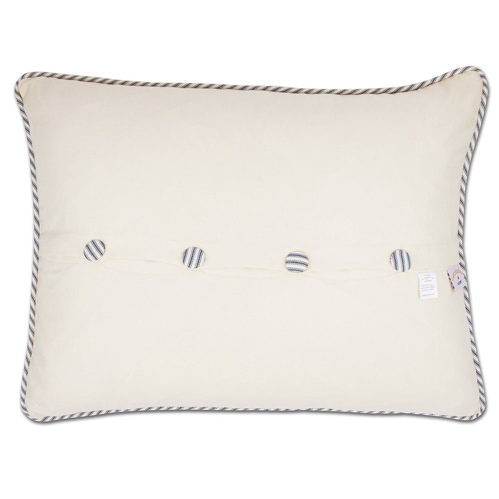 Long Island Hand - Embroidered Pillow by Quirks! at Shirley Shoppe