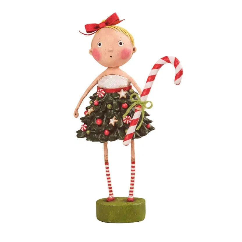Sweet Noelle Christmas Figurine by Lori Mitchell - SHIPS AUGUST