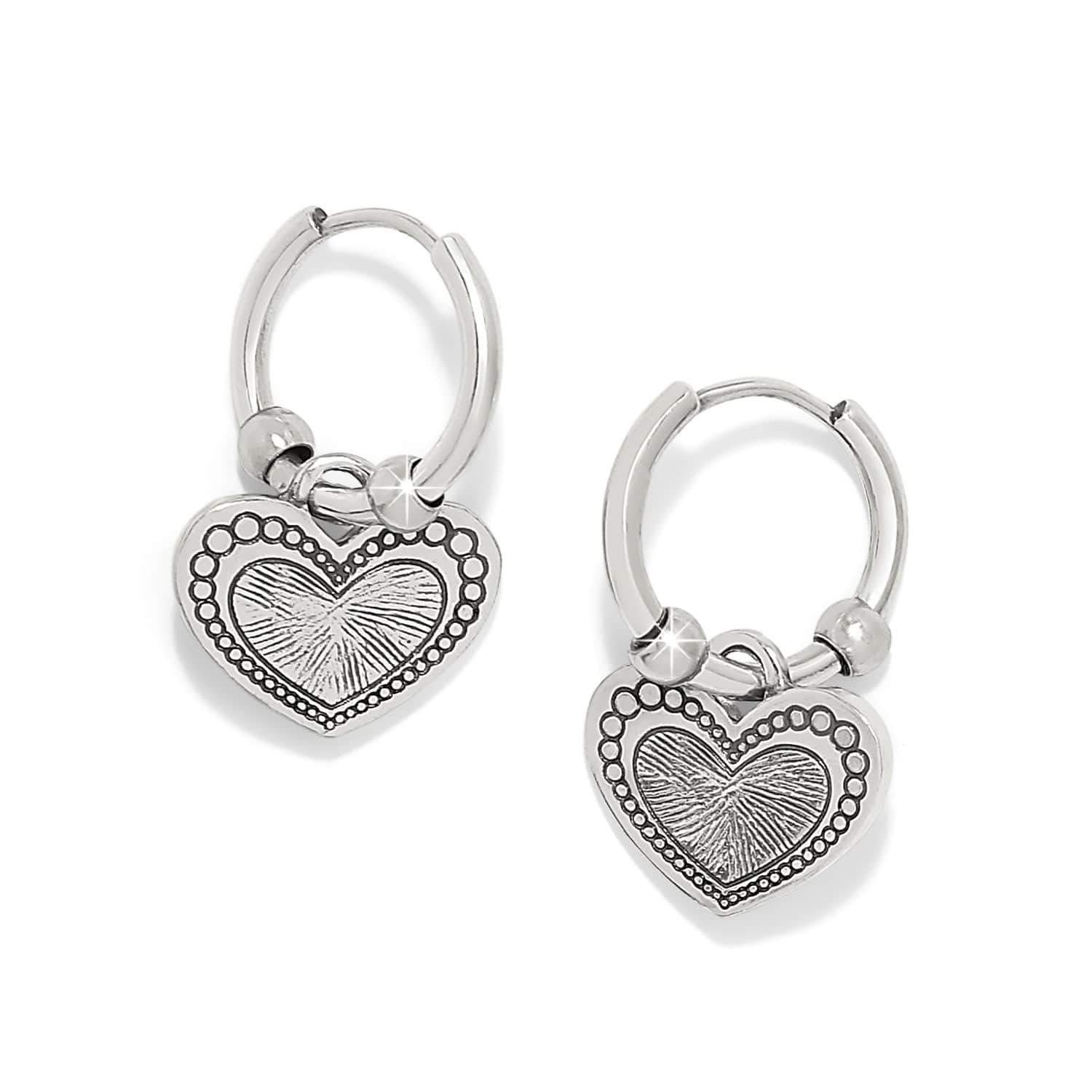 Love Me Do Hoop Earrings