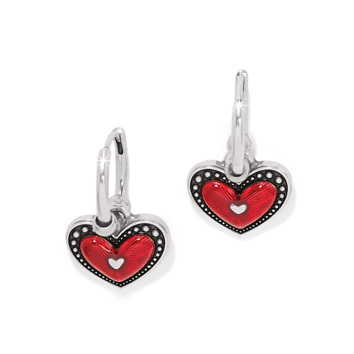 Love Me Do Hoop Earrings
