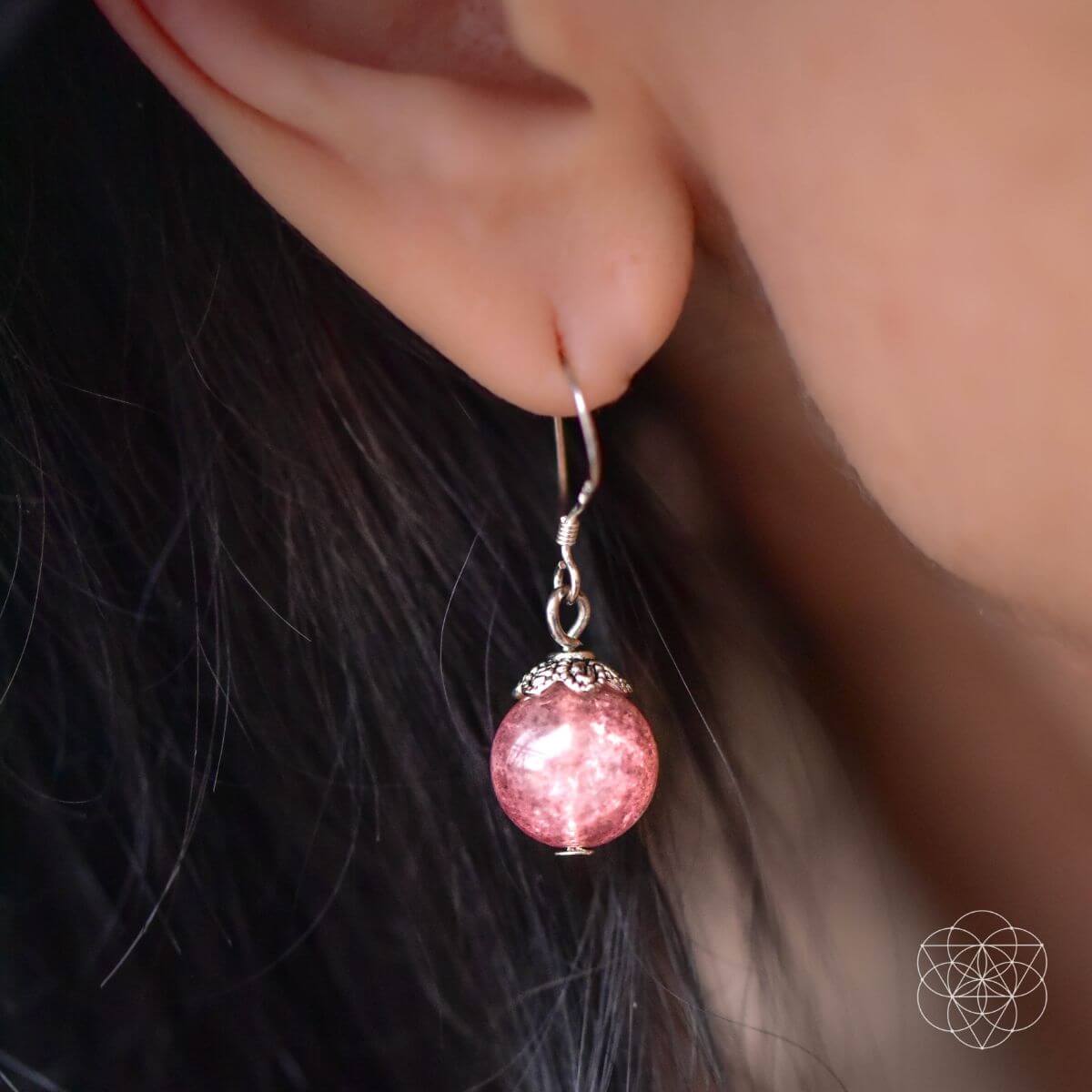 Love Stone Earrings by Conscious Items at Shirley Shoppe