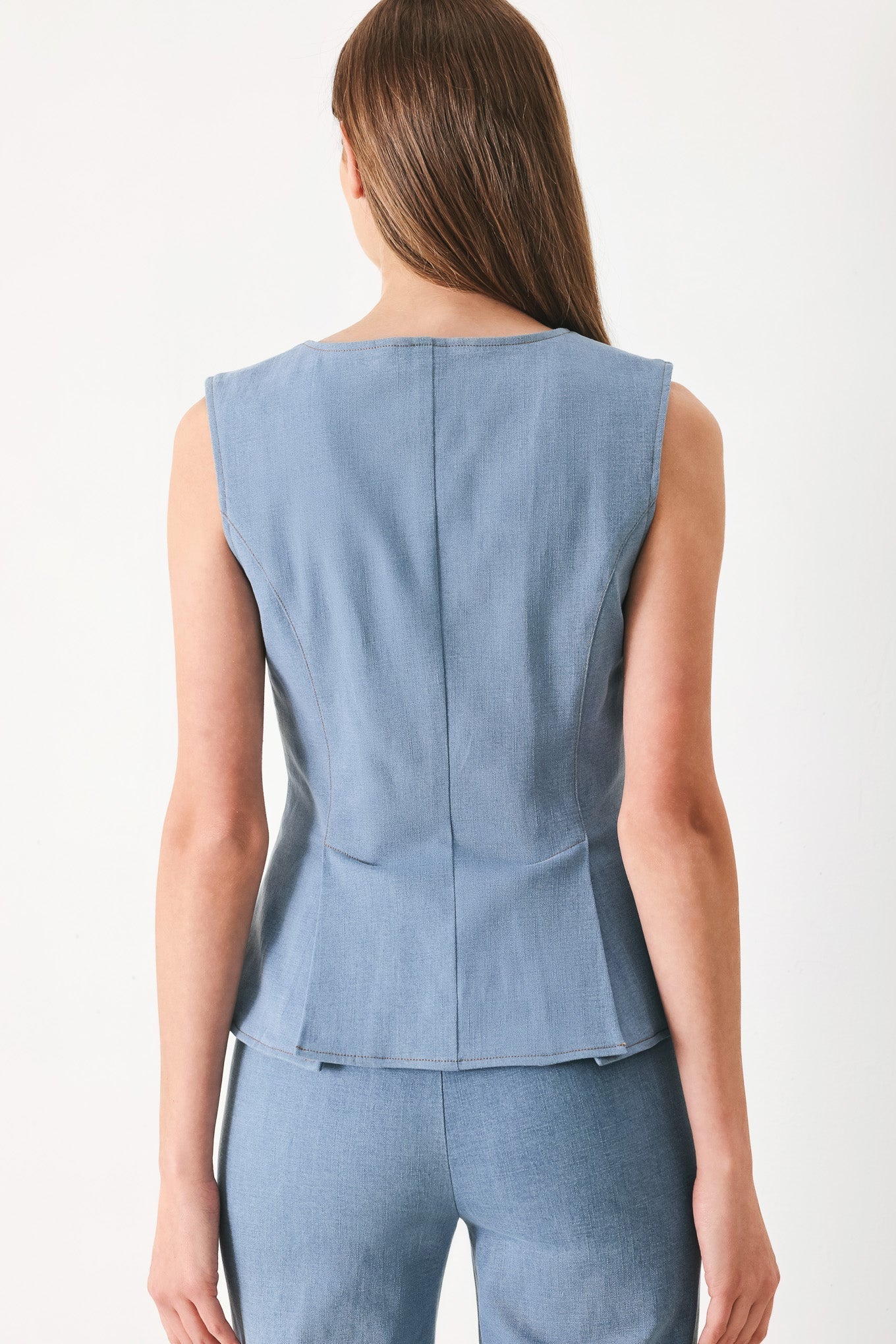 LUNA FLARE WOVEN TOP by Flying Tomato at Shirley Shoppe