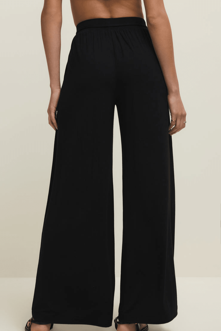 LYDIA WIDE LEG STRETCH PANT by z supply at Shirley Shoppe