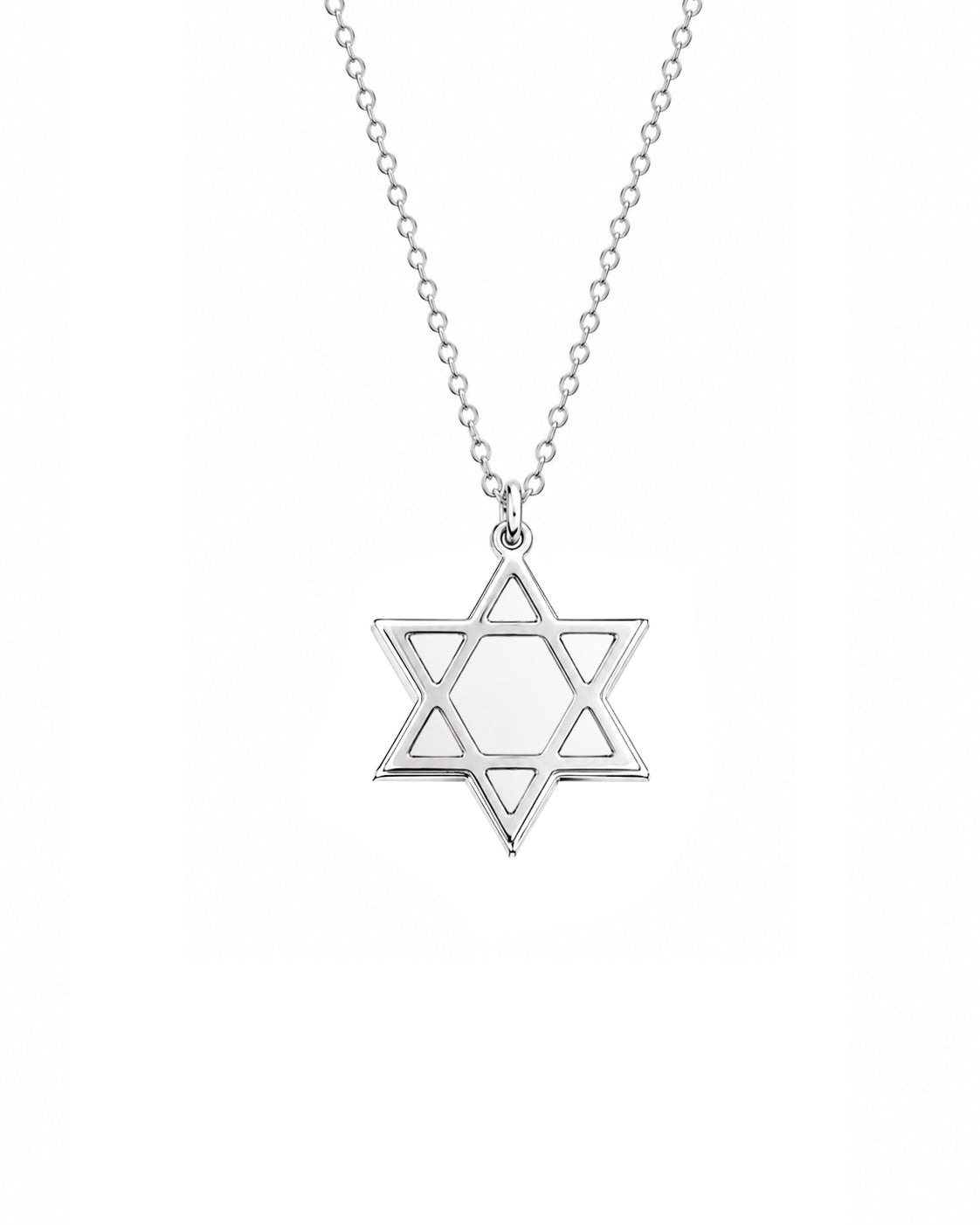 Star of One Magen David Necklace