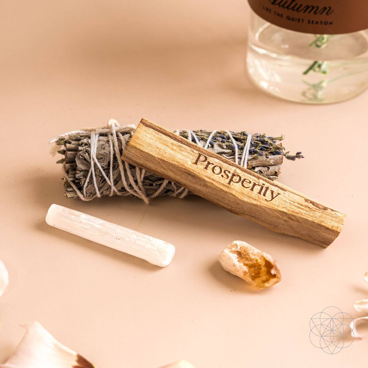 Manifest Miracles - Prosperity Smudging Kit (5 Pieces) by Conscious Items at Shirley Shoppe