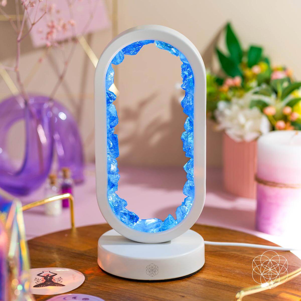 Manifest Success - Clear Quartz Lamp of Achievement by Conscious Items at Shirley Shoppe