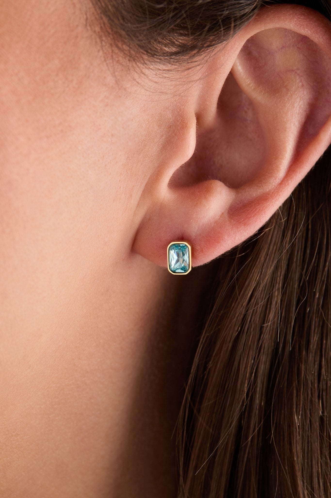 March Emerald - Cut Birthstone Stud by ALEX AND ANI at Shirley Shoppe