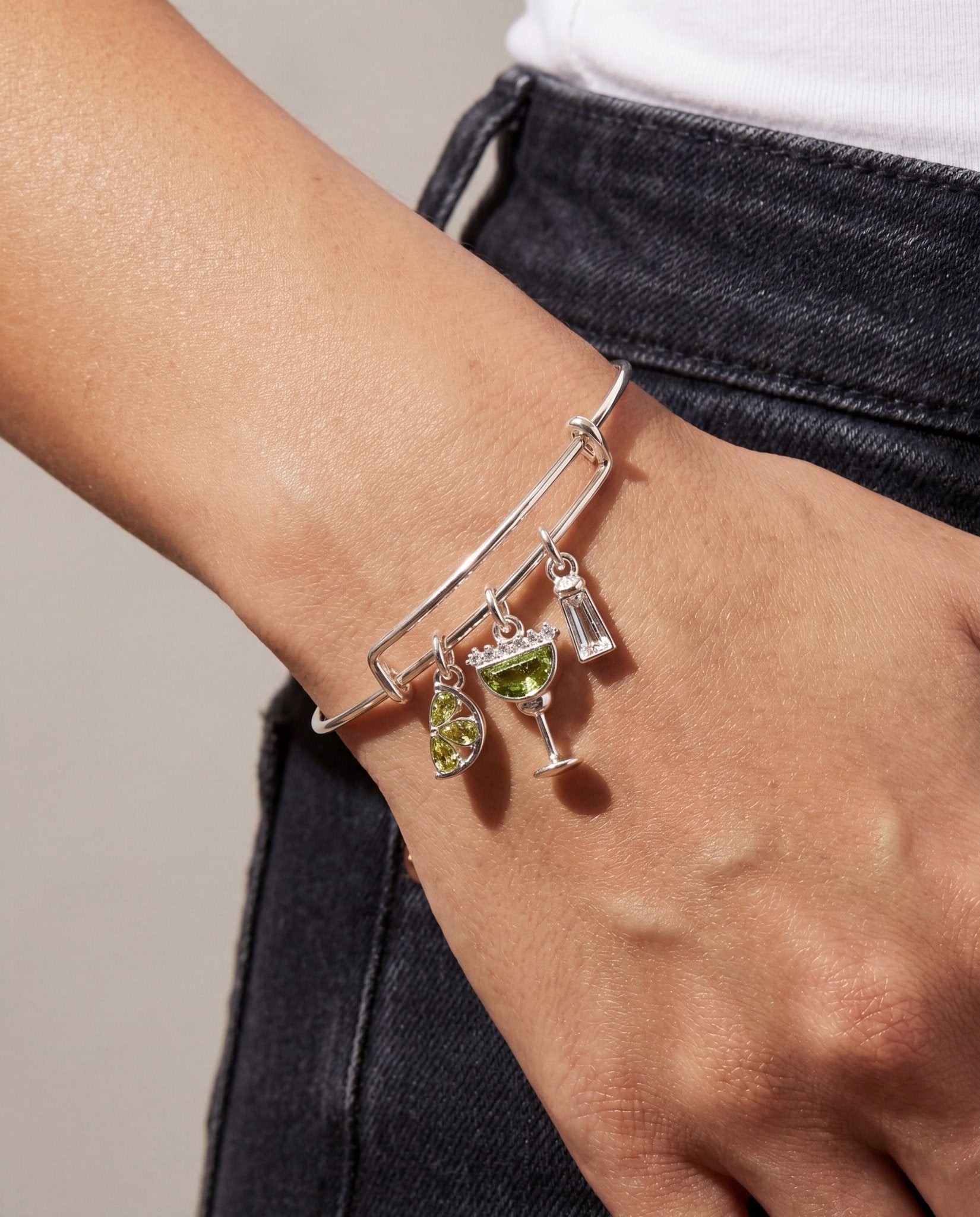 Margarita Charm Bangle by ALEX AND ANI at Shirley Shoppe