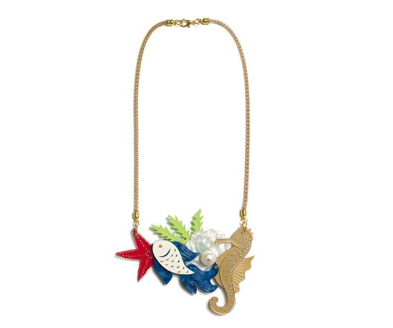 Marine Necklace by Laliblue by Quirks! at Shirley Shoppe