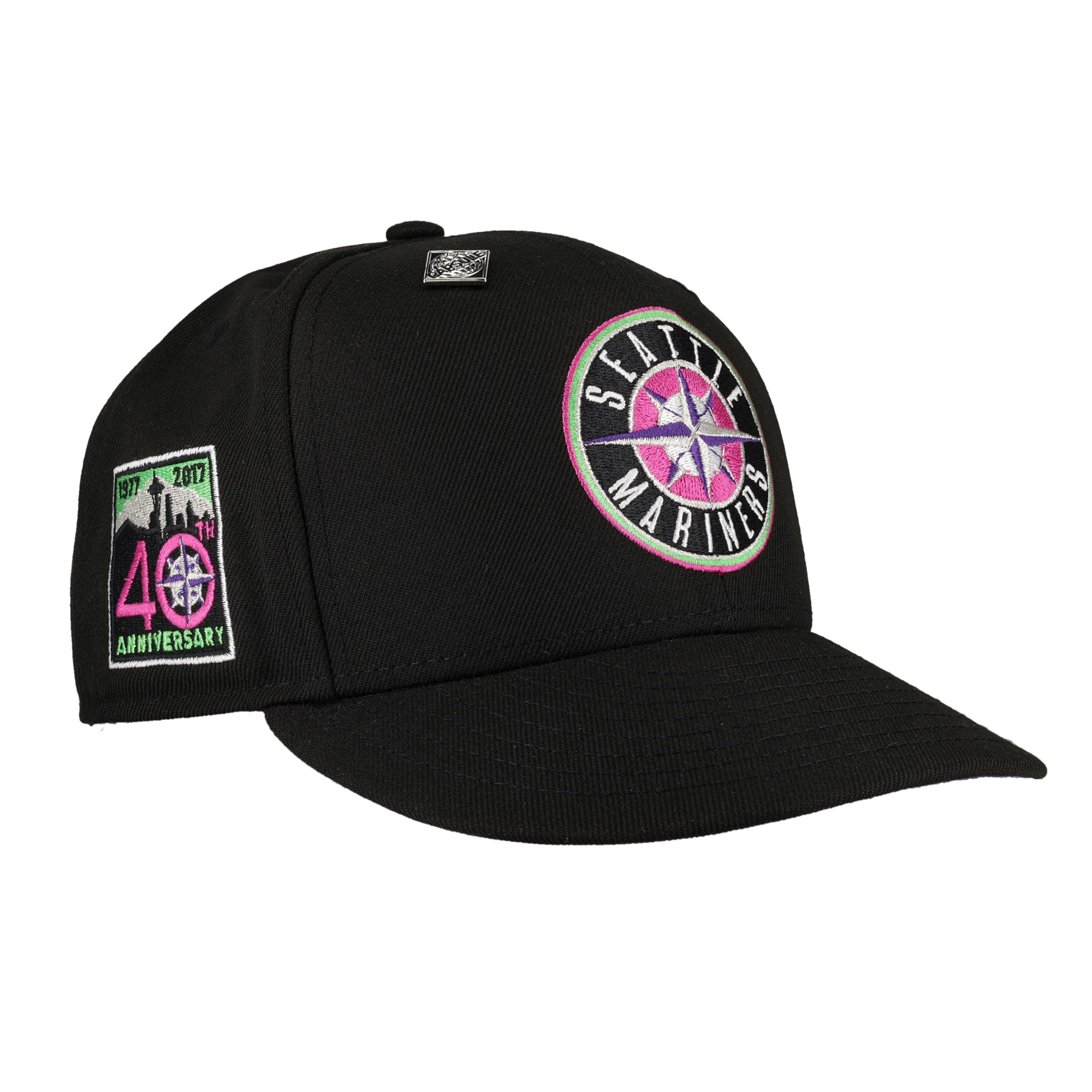 Seattle Mariners 40th Anniversary Patch 59Fifty Fitted Hat