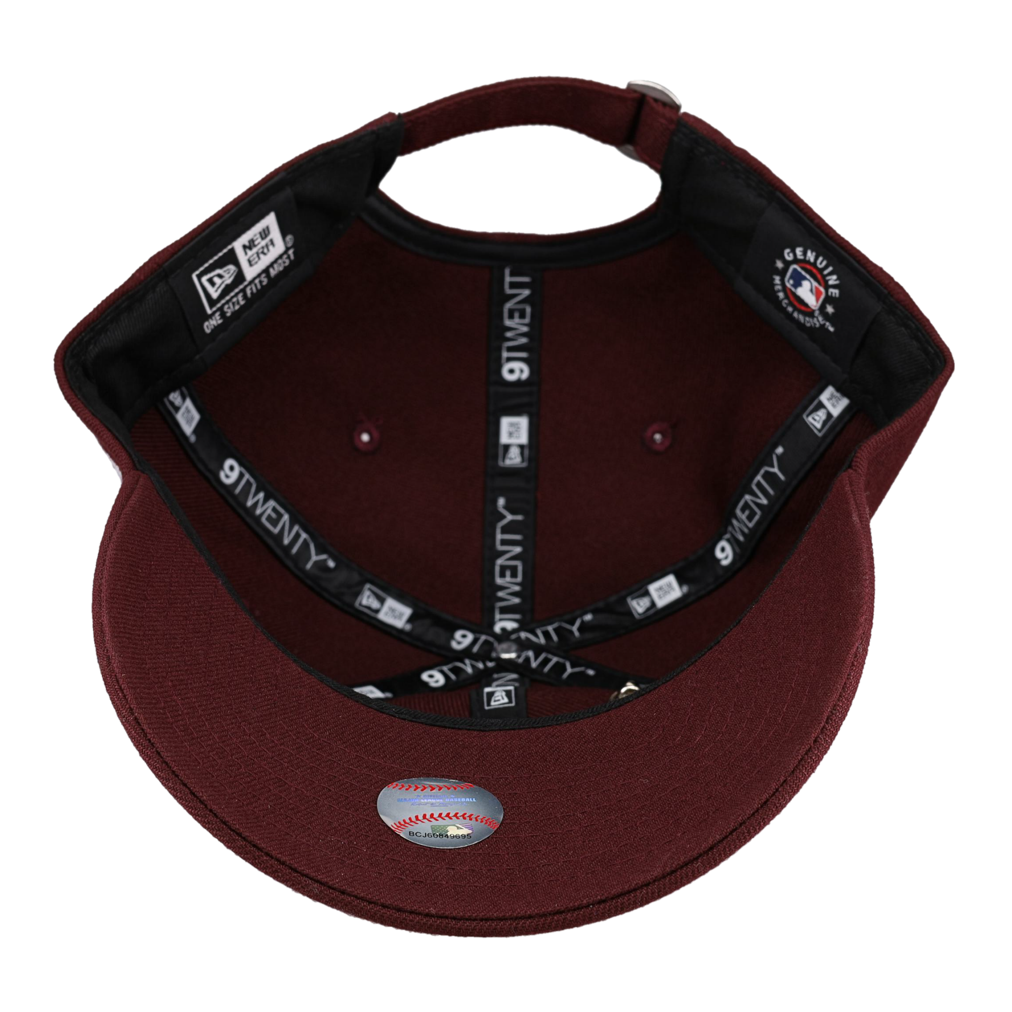 New York Yankees New Era 9Twenty Adjustable Hat (Maroon)