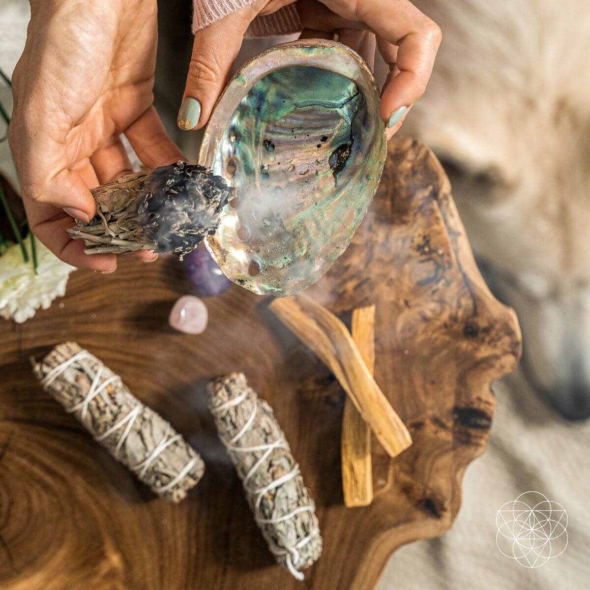 Master Cleanse - Deluxe Smudging Kit (10-Pieces) by Conscious Items at Shirley Shoppe